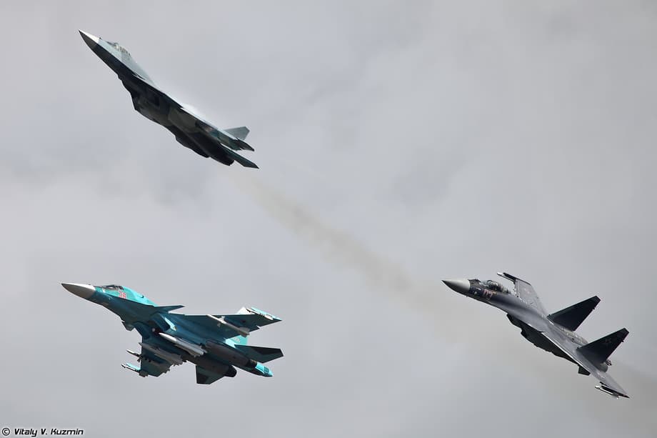 Су-34 и Су-35
