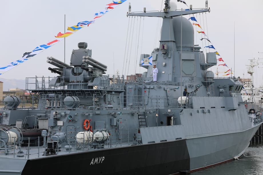 small missile ship of project 22800 "Amur"
