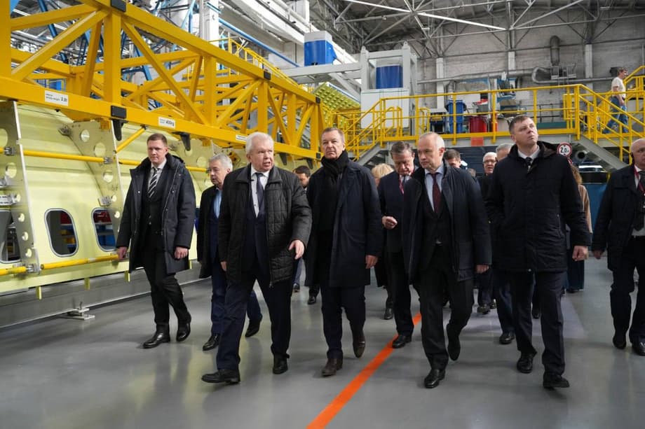 Делегация прибыли на Иркутский авиазавод