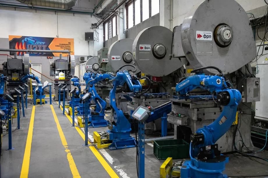 Producción robotizada en el parque tecnológico «Rusklimat ICSEL»