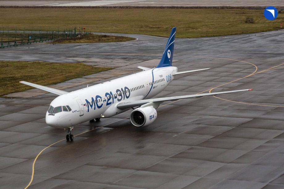 МС-21-310 совершил полёт из Иркутска в Жуковский