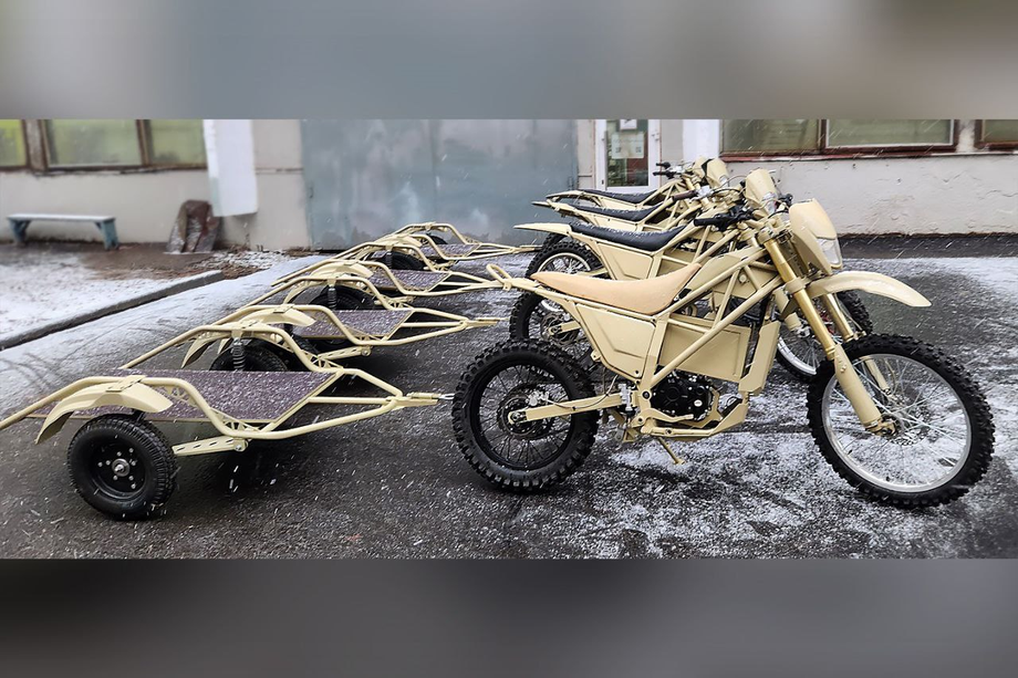Иж-Эндуро с прицепом