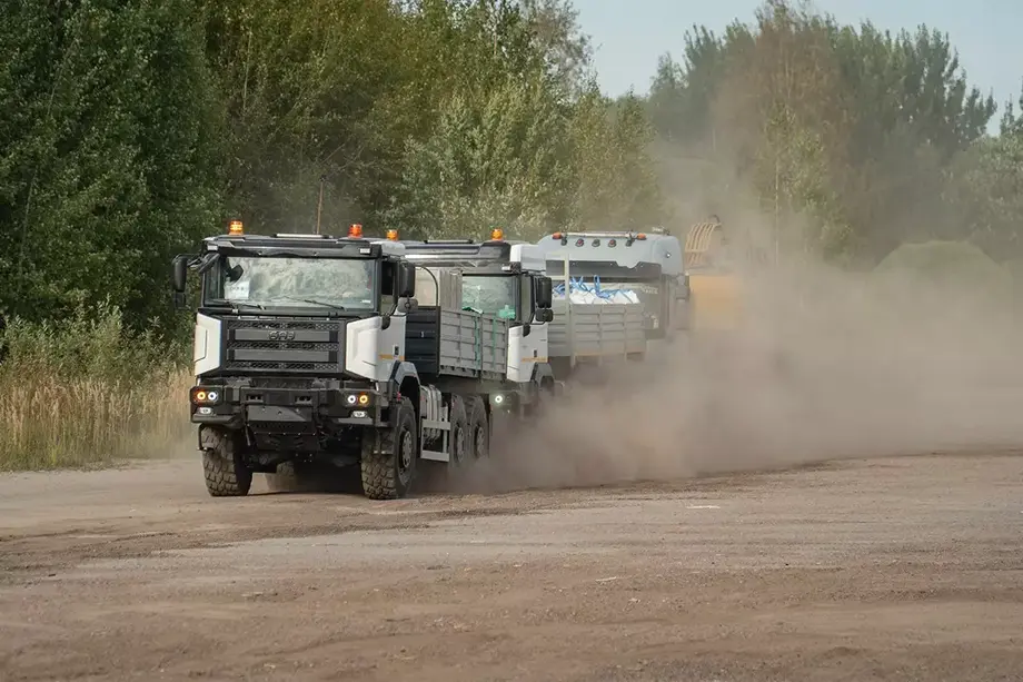 BAZ truck tests