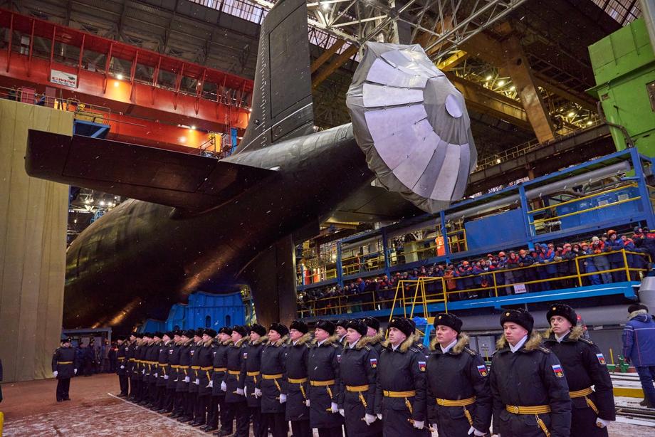 Más de 400 empresas y organizaciones de toda Rusia participaron en la construcción del submarino nuclear