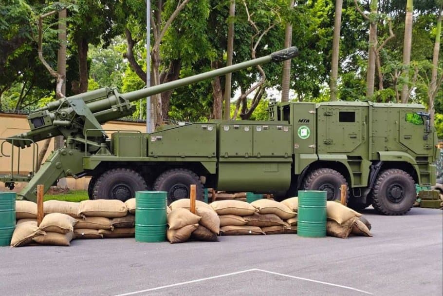  KamAZ-6560 with M-46 gun