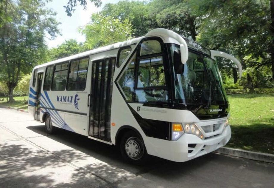 KamAZ tourist bus for the Venezuelan market, archive photo<br>