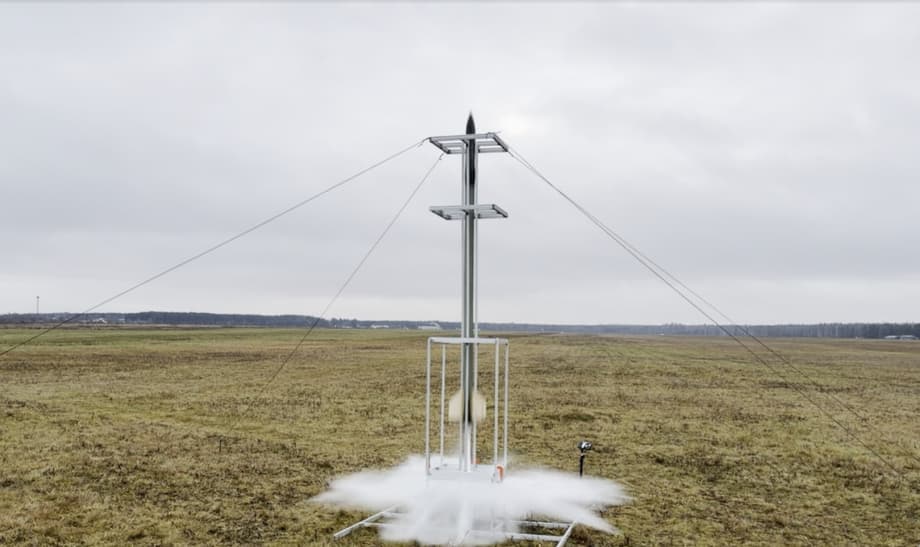 Пуск гидроракеты специалистами&nbsp;НИИ механики МГУ имени М. В. Ломоносова&nbsp;