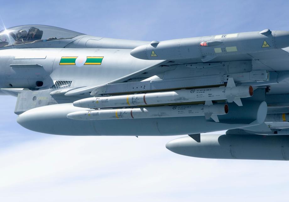 Royal Air Force Typhoon fighter jet