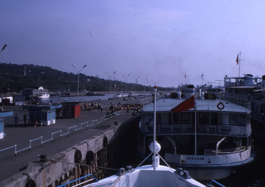 Passenger pier in Ulyanovsk