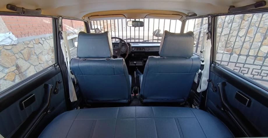 Салон 40-летнего автомобиля ВАЗ-2104<br>