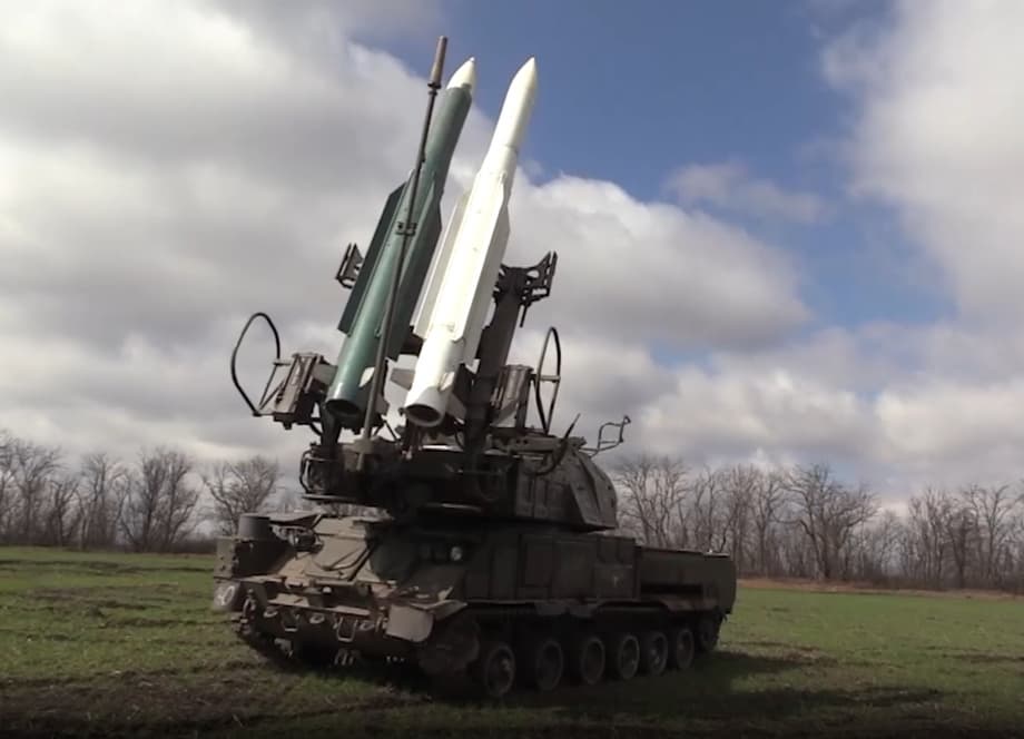 Buk-M1 air defense system