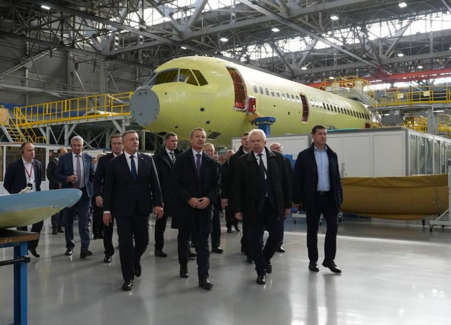 Делегация прибыли на Иркутский авиазавод