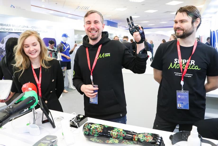 Бионические протезы российской «Моторики» имеют самую широкую линейку протезов верхних конечностей в мире <br>