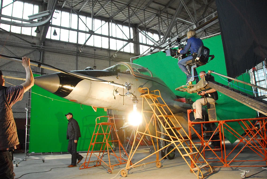 кадр из съёмок