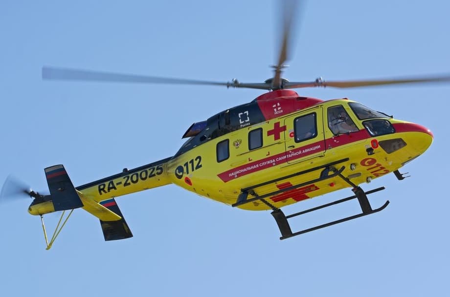 Rostec's air ambulance helicopter