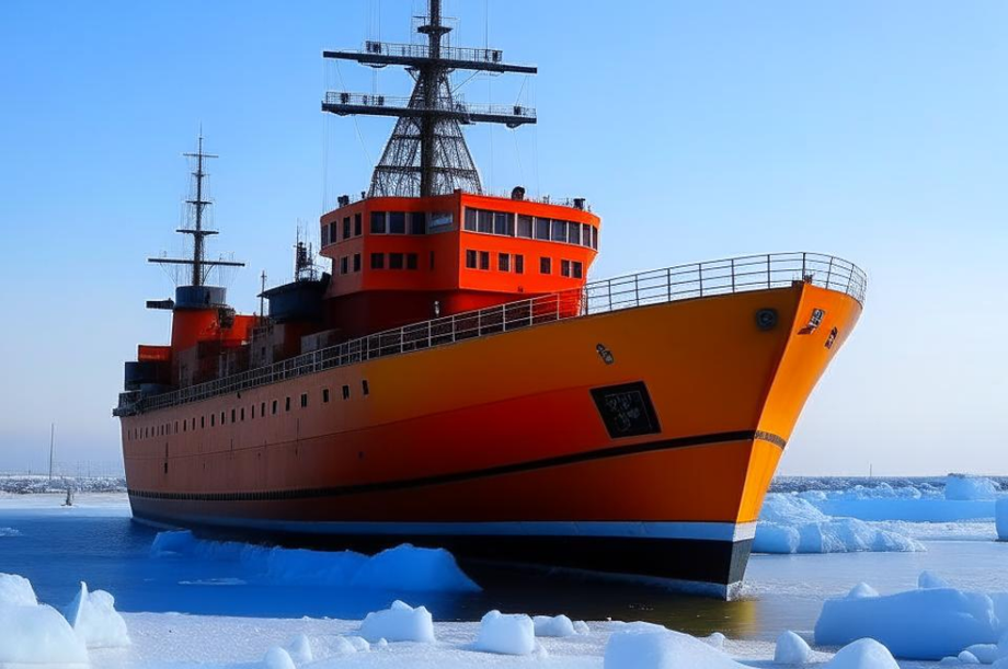 Сейчас для проводки судов по Севморпути в основном используют атомные ледоколы.