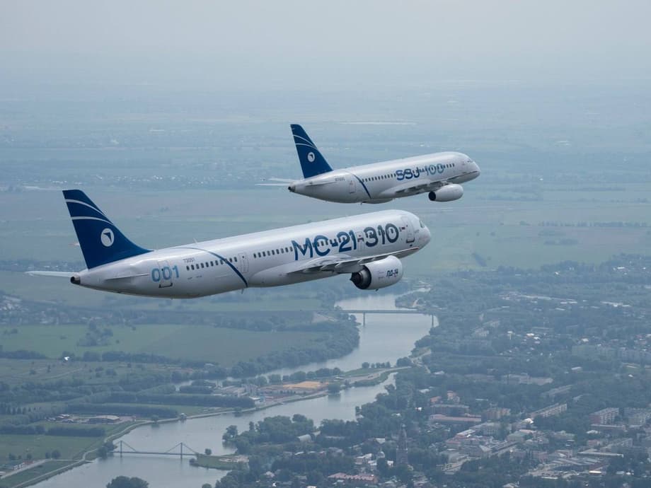 МС-21, SSJ-100
