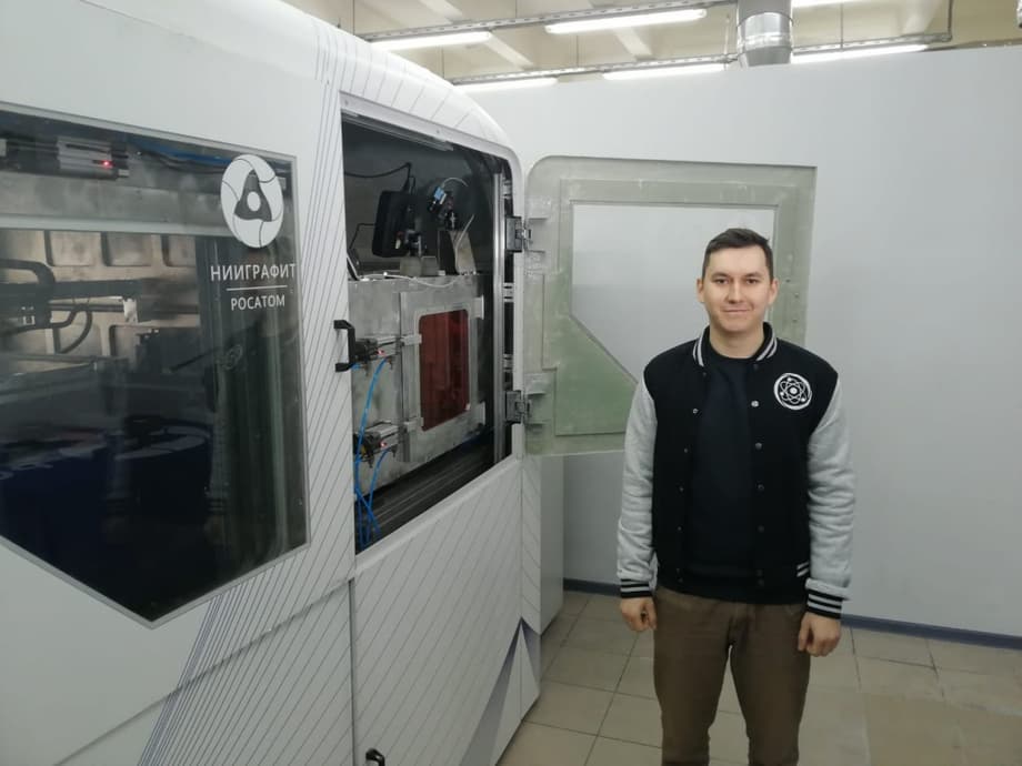 3D printer of JSC "NIIgrafit"