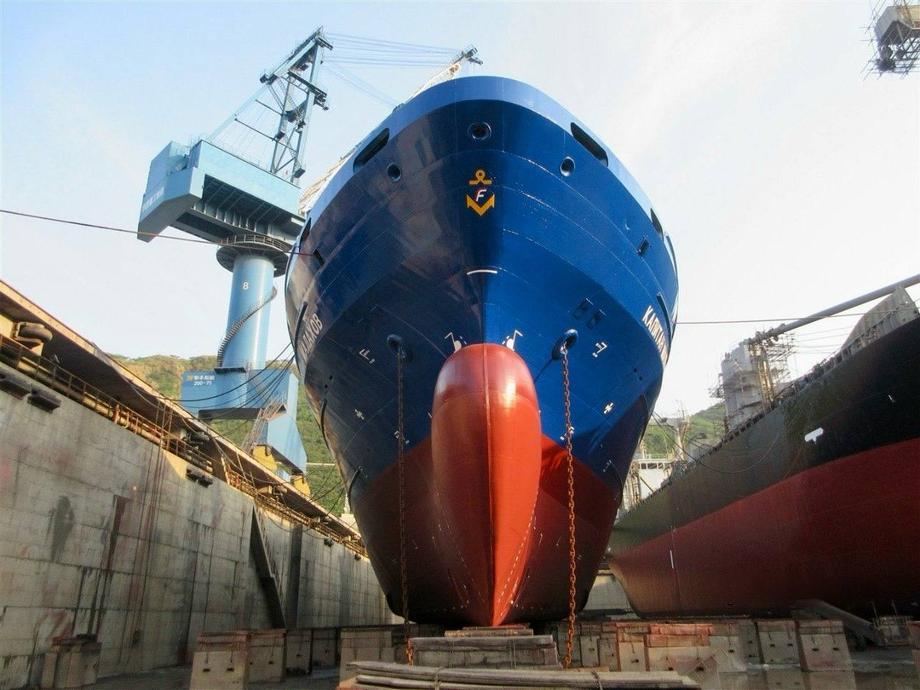 Container ship "Captain Malakhov"