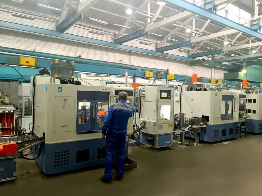 Nueva linea de APZ-20 para la produccion de rodamientos radiales