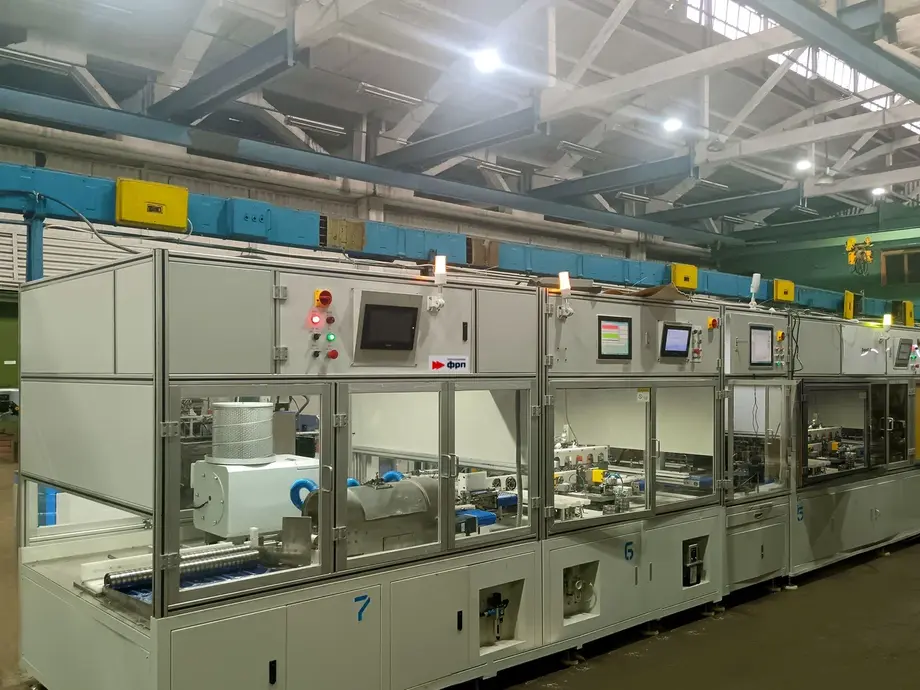 Nueva linea de APZ-20 para la produccion de rodamientos radiales