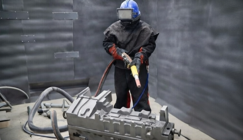 Камера для пескоструйной очистки