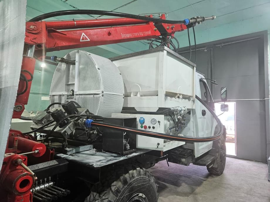 Mixing and Charging Module on "Sadko NEXT" Chassis