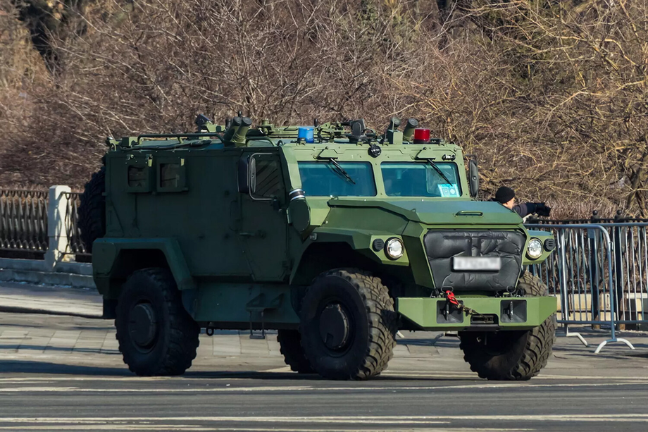 Armored vehicle "Atlet" for the FSO