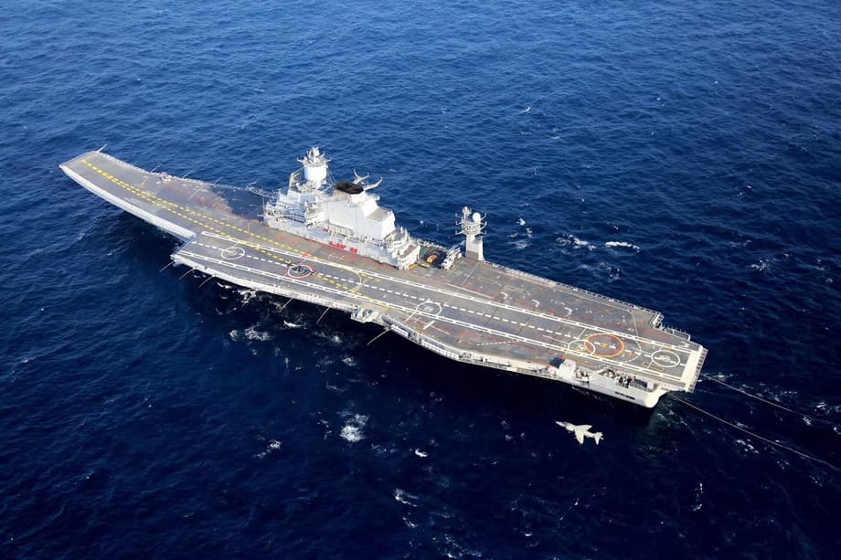 Aircraft carrier "Vikramaditya" (former Russian cruiser "Admiral Flota Sovetskogo Soyuza Gorshkov")