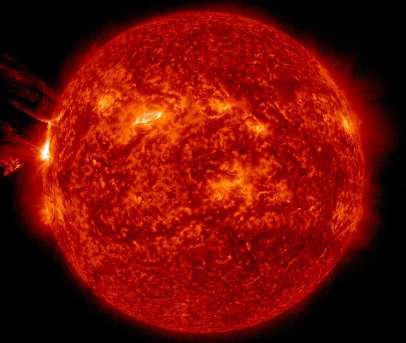 Class X1.1 flare on the Sun