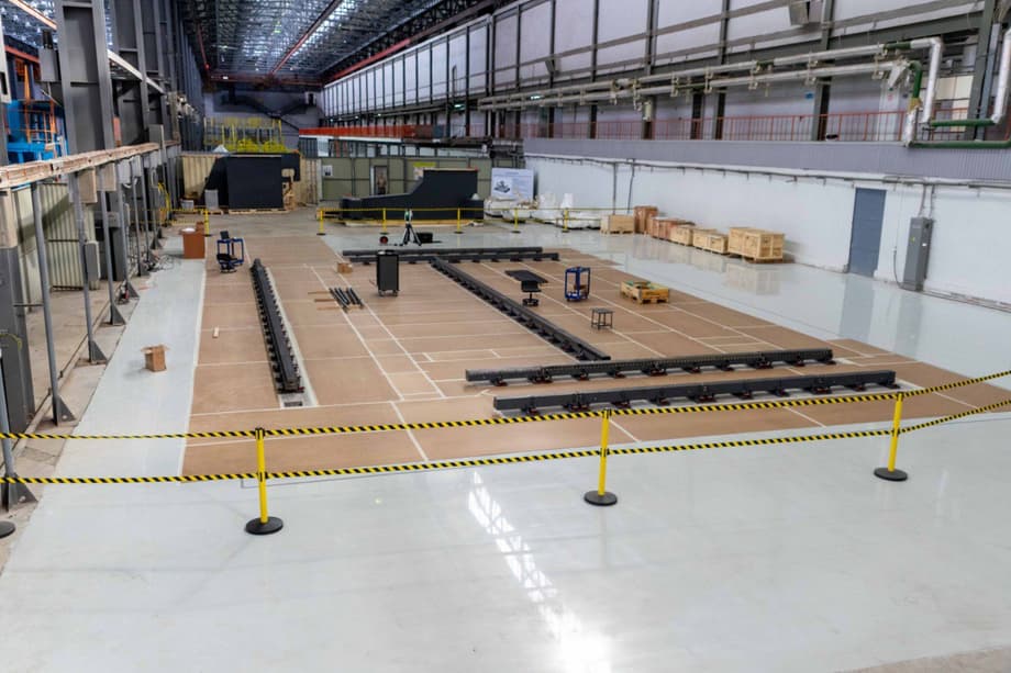 Клепальный аппарат для сборки МС-21