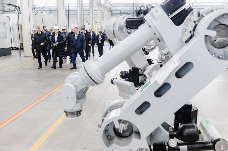 Роботы на заводе ЧКПЗ