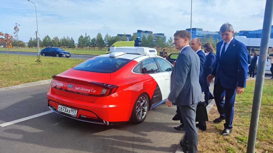 Yandex robotaxi in Innopolis