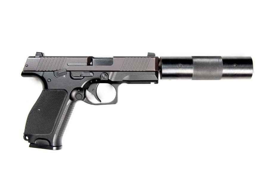 Пневматический пистолет Лебедева