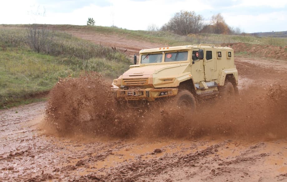 Armored car "Spartak"
