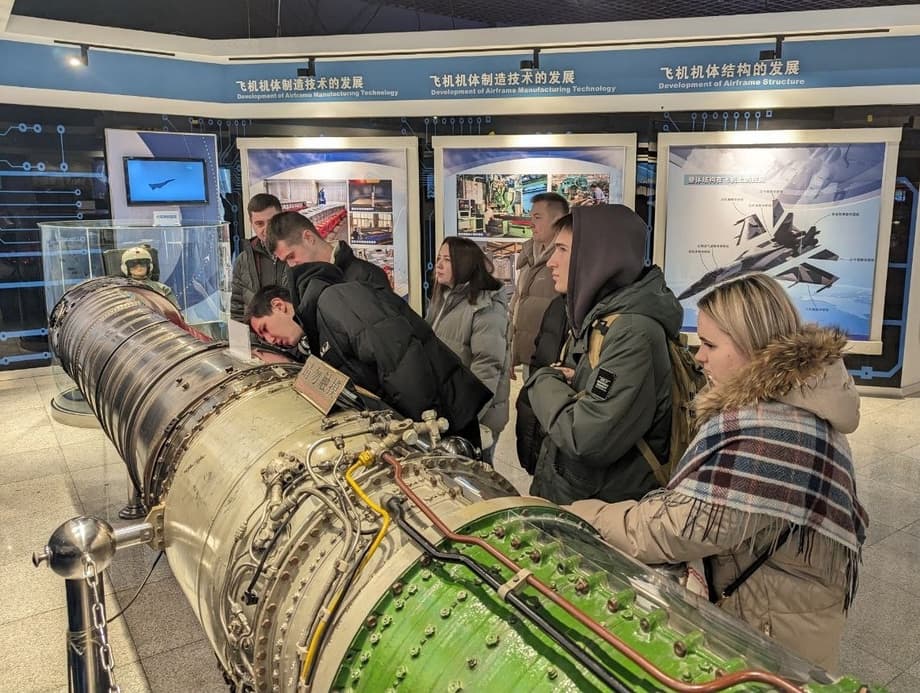 Российские студенты на стажировке в Китае