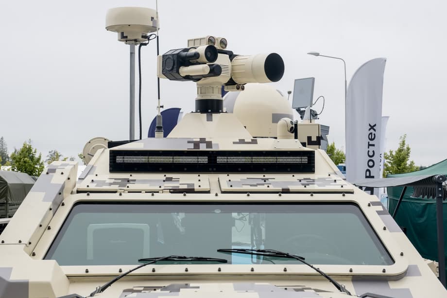 laser complex for combating UAVs and drones "Rat"