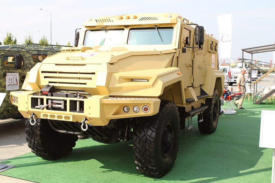 Spartak armored vehicle