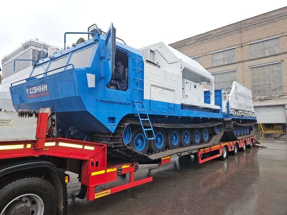 Болотоходы, выпущенные для ЦЭНКИ на Сызранском заводе тяжёлого машиностроения