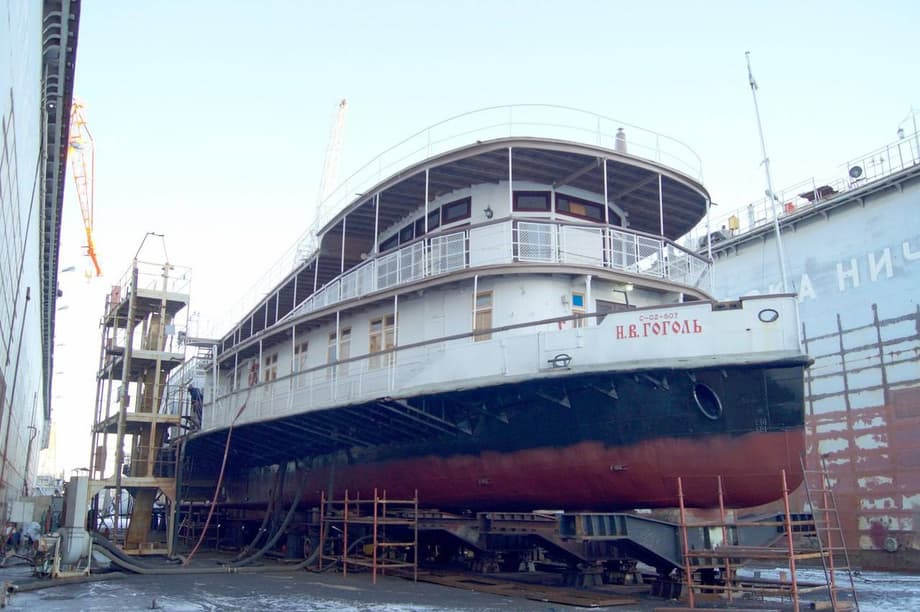 Paddle steamer "N.V. Gogol"