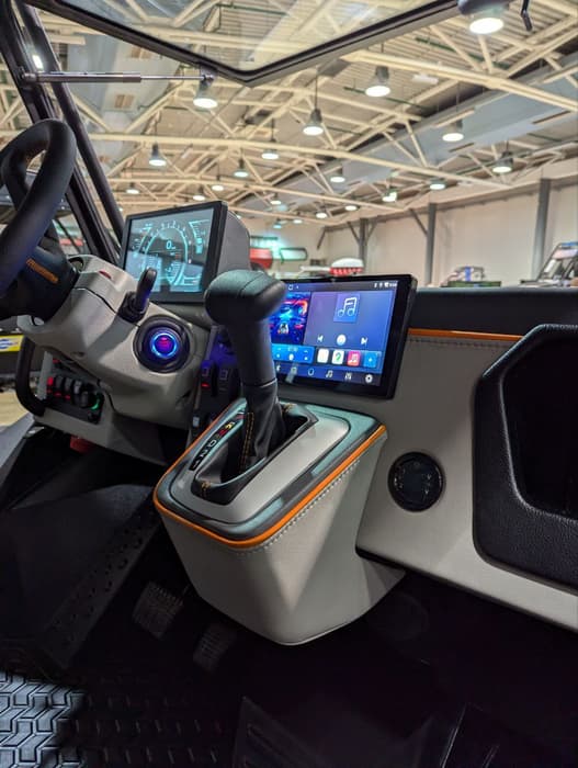 Снегоболотоход «Тактик Партизан», вид изнутри&nbsp;