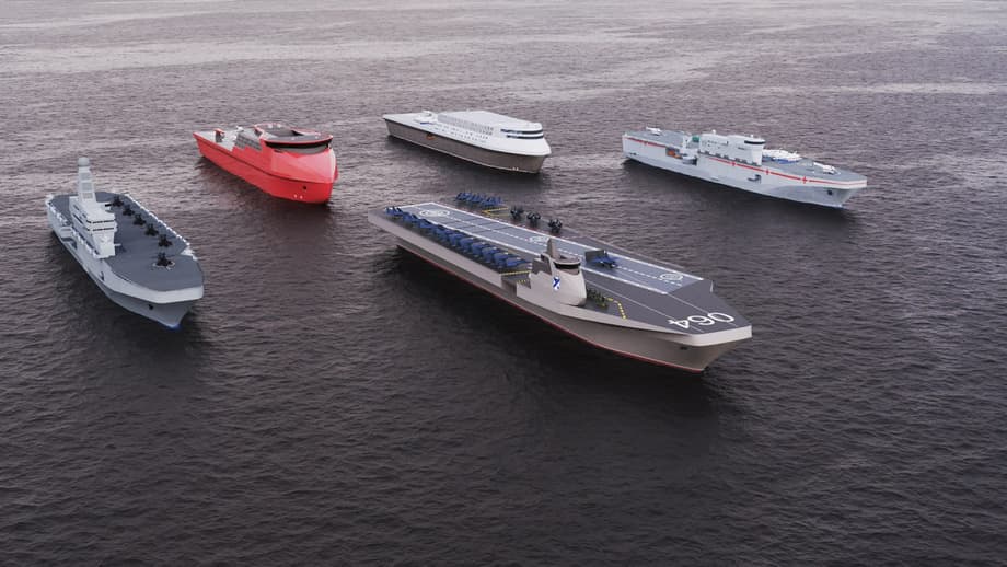Promising project of the universal maritime complex&nbsp;«Varan» (064)