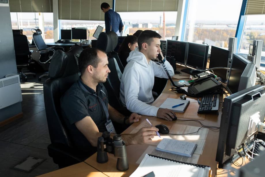 Control Tower at Kazan Airport