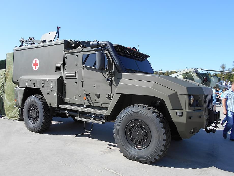 БММ на базе КамАЗ-53949 «Тайфун» 4х4