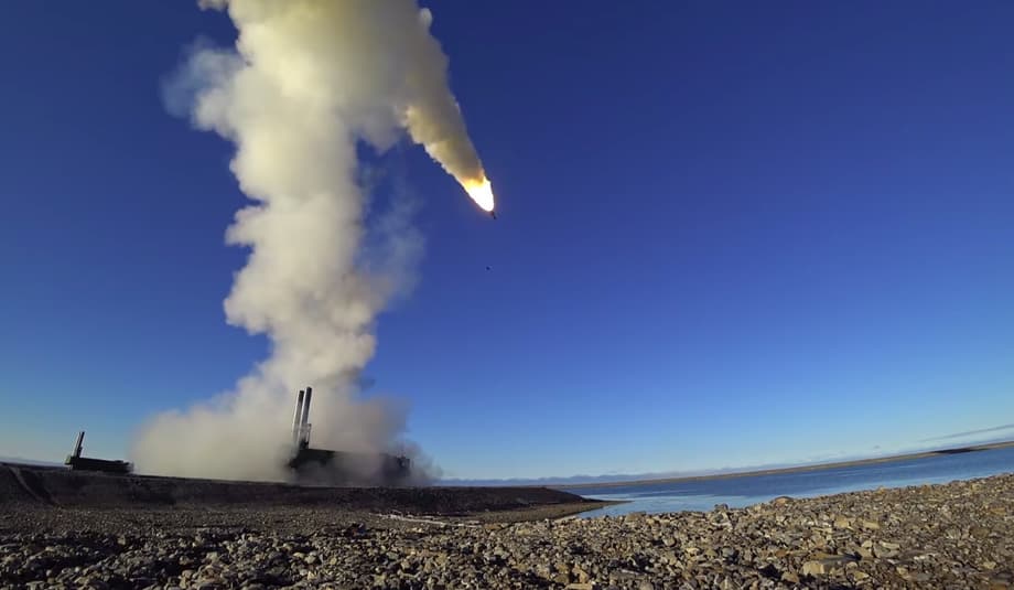 Launch of the Bastion coastal defense missile system