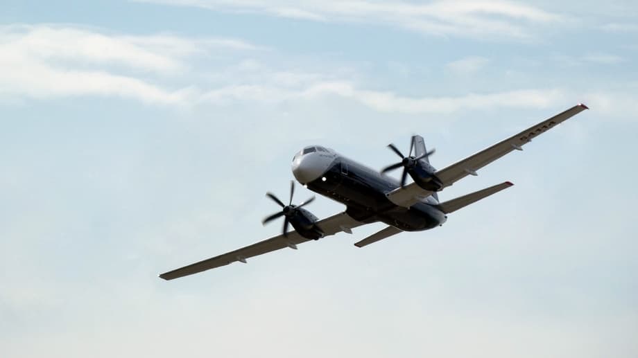 Flight of Il-114 at the air show «MAKS-2021»