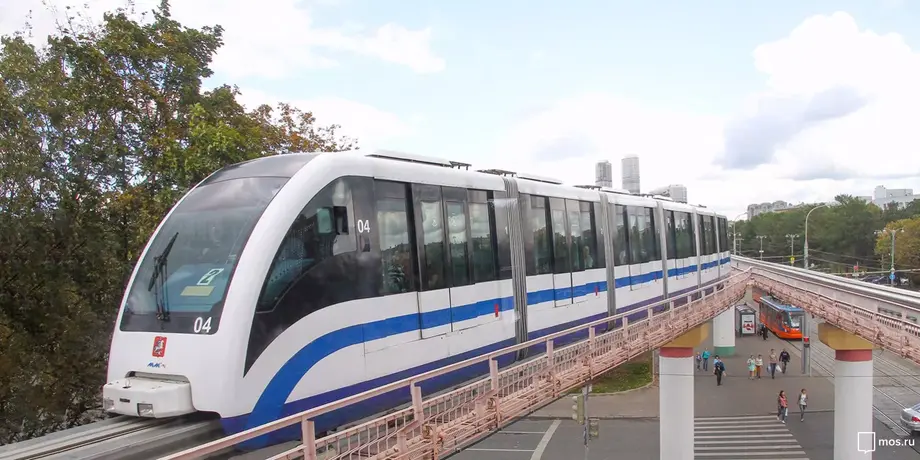Monorail in Moscow
