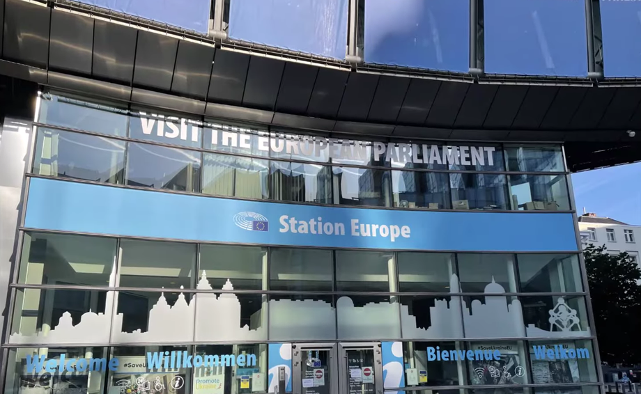 European Parliament in Brussels