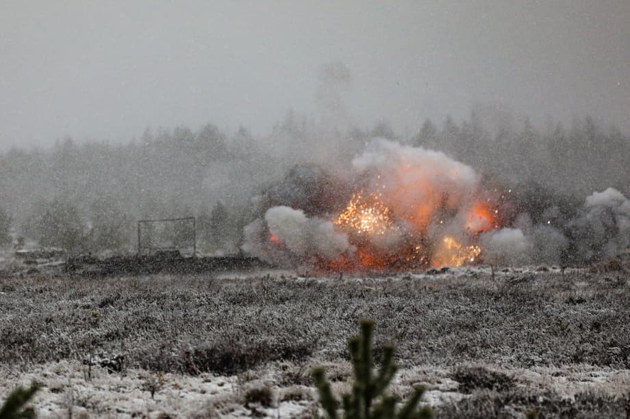 Hitting the target.<br>