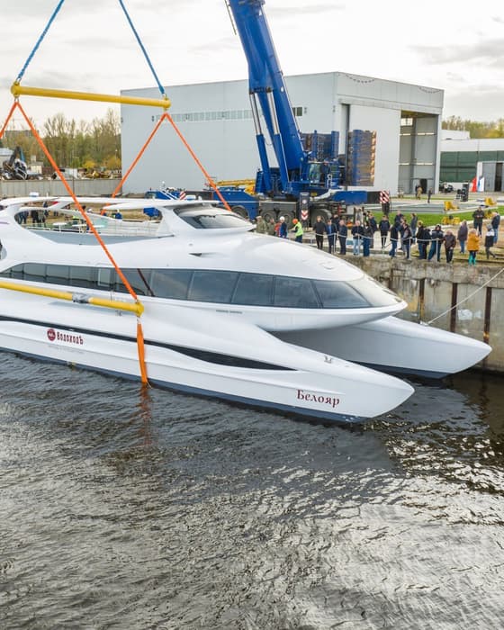 It will start operating in the new navigation season of 2024 and will carry tourists through the Volga.